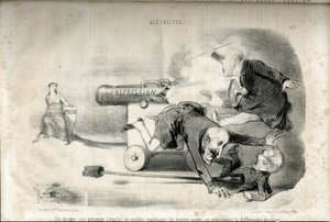 Illusztráció: Charles Vernier (? -1887) a Le Charivariban alkotó: Charles Vernier