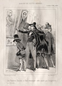 A francia festők ebben az évben az 1840-es vécéjük eredetiségével tűnnek ki. alkotó: Charles Vernier