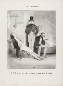 Az irodalmi élet alkotó: Charles Vernier