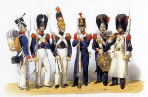 A francia hadsereg egyenruhája: Nemzetőrség (gyalogság)