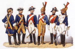 A francia hadsereg egyenruhái: Párizs város különleges erői alkotó: Charles Vernier