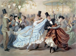 Keringő a Bal Mabille-ban, Avenue Montaigne, Párizs