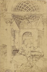 Szent Család alkotó: Charles Von Bouell