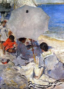 A tengerparton, 1900-05 körül