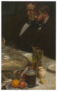 A történet: Az étkezők, az asztal örömei, 1898.