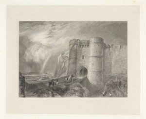 Carisbrook kastély, Wight-sziget alkotó: Charles Westwood
