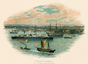 Portsmouth kikötője