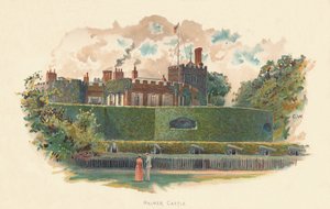 Walmer kastély, 1890