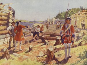 Halifax alapítása (színes litó)