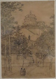 "Nyári palota, Peking", Charles W. Bartlett, HMA 28114