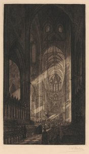 Westminster apátság alkotó: Charles William Sherborn