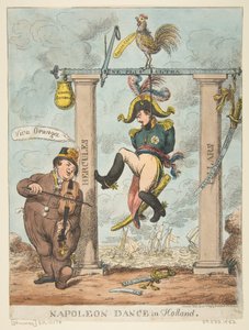Napóleon tánc Hollandiában, 1814. január 1