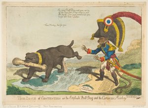 A viszály csontja vagy az angol bikakutya és a korzikai majom, 1803. június 14.