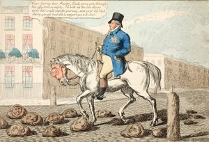 The Regents Hack, kocsma. 1812 (kézzel színezett metszet) alkotó: Charles Williams