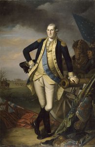 George Washington a princetoni csata után, 1777. január 3-án alkotó: Charles Willson Peale
