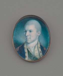 Alexander Hamilton alezredes, 1777 (wc on elefántcsont)