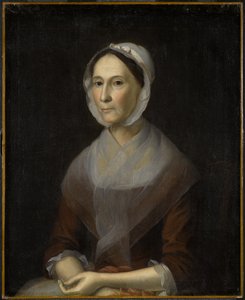 Mrs. William Strachan portréja, 1770-1772 körül alkotó: Charles Willson Peale