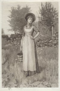Untitled (Paraszt lánya) alkotó: Charles X. Harris