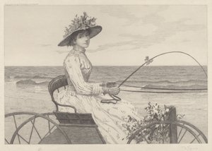 Untitled (Nő a kocsiban) alkotó: Charles X. Harris