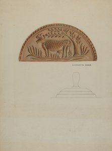 Pa. Német vajforma