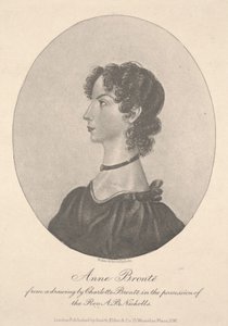 Anne Brontë, metszet: Walker & Boutall, 1836-49 körül (metszet)
