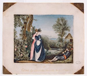 Bessy Bell és Mary Gray, 1830 (wc papíron)