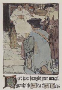 Illusztráció Robin Hoodhoz (színes litó) alkotó: Charlotte Harding