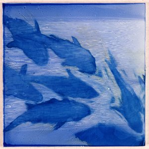 Damsels I, 2000 (olaj, gesso)