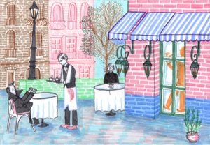 Cafe, 2017 (ecset tollak)