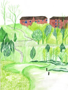 Golfpálya, 2021 alkotó: Charlotte Orr