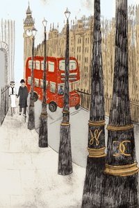 Westminster Love, 2014 (szárazpontos maratás és digitális) alkotó: Charlotte Orr