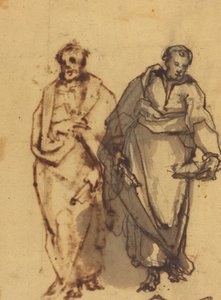 Két terített figura
