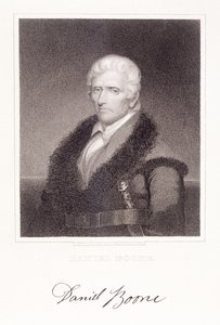 Daniel Boone (1736-1813), metszett: James Barton Longacre (1794-1869) alkotó: Chester Harding