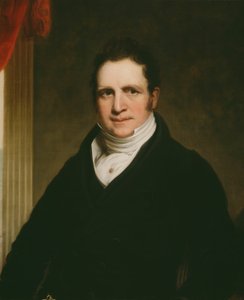 Thomas Abthorpe Cooper 1776-1849, c. 1822. alkotó: Chester Harding