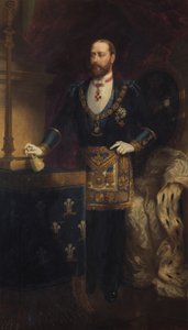 Albert Edward, walesi herceg, mint nagymester, 1885