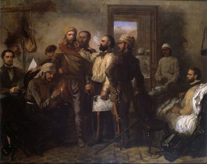 Thomas Henry Kavanagh VC (1821-82) bennszülöttnek álcázta magát az indiai lázadás során Lucknow ostrománál, 1857. november 9., 1860 körül