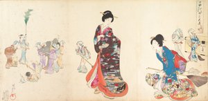 Chiyoda Castle Album of Women, 1895., 1895. alkotó: Chikanobu Yoshu