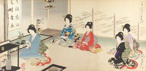 Chiyoda Belső Palota: No.20 Virágkötészeti Turn..., 1895. augusztus.