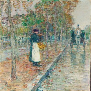 Autumn Boulevard, Párizs (olaj, vászon)