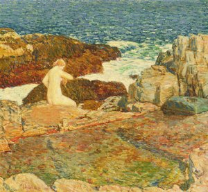 East Headland medence alkotó: Childe Frederick Hassam