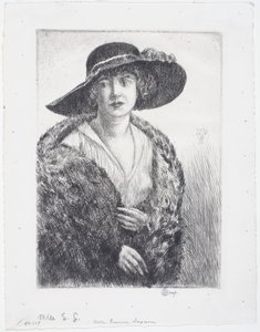 Erminie Gagnon kisasszony alkotó: Childe Frederick Hassam
