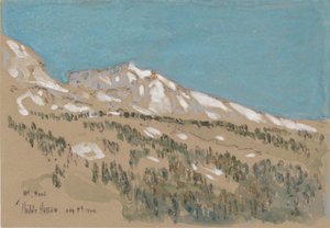 Mt. Hood alkotó: Childe Frederick Hassam