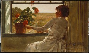 Nyári Este alkotó: Childe Frederick Hassam