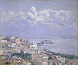 Vezúv alkotó: Childe Frederick Hassam