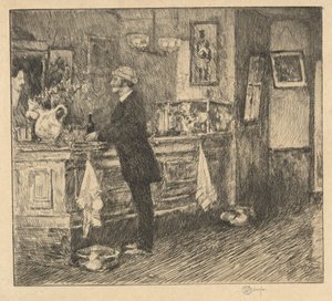 Egy New England-i Barroom alkotó: Childe Hassam