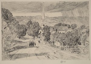 Egy vermonti falu alkotó: Childe Hassam