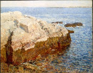 Sziklaszirt - Appledore alkotó: Childe Hassam