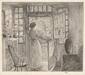 Holland ajtó alkotó: Childe Hassam
