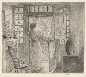 Holland ajtó alkotó: Childe Hassam