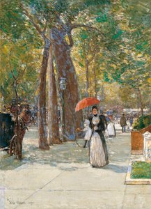 Fifth Avenue, Washington Square, New York, 1891